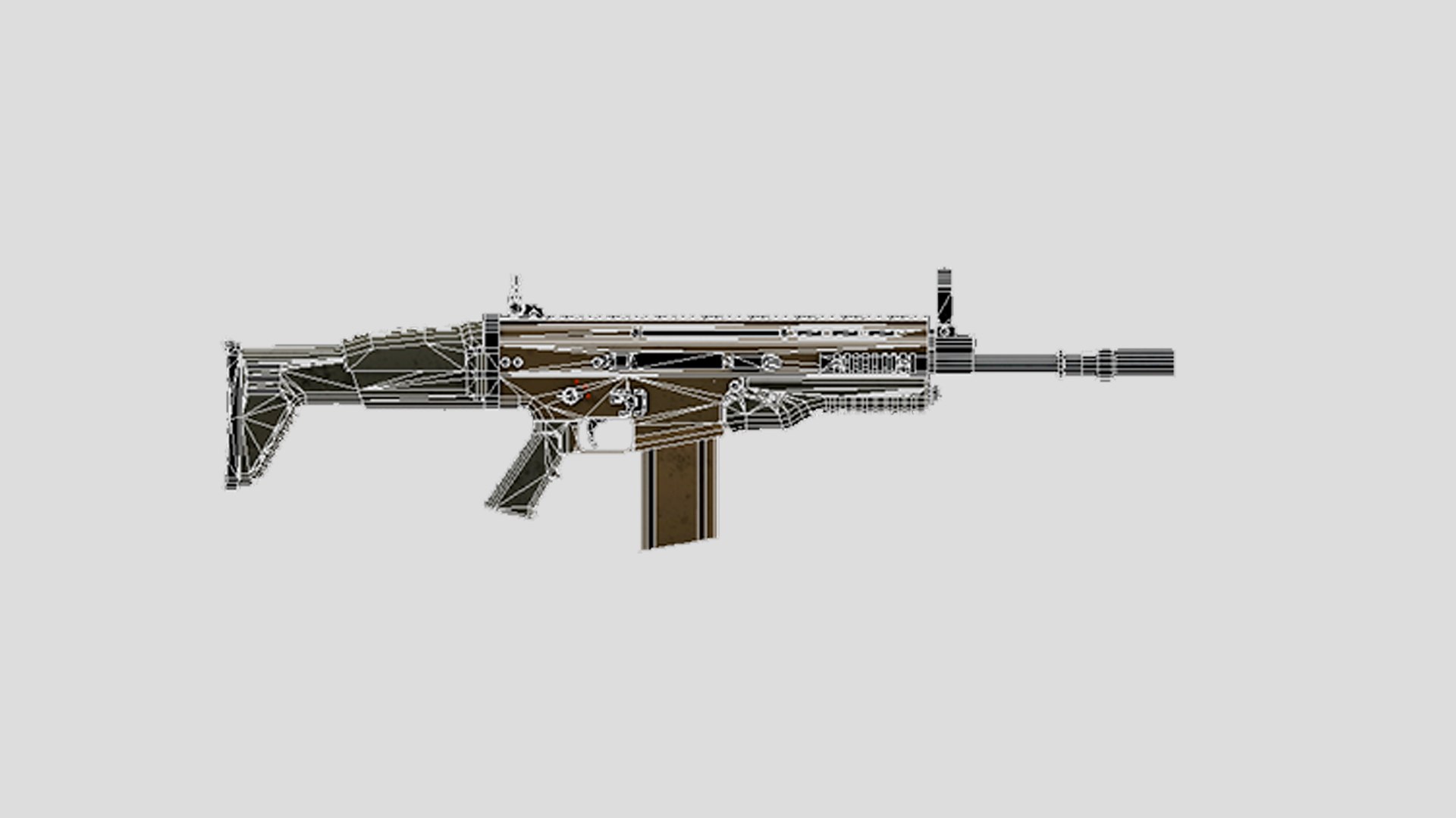 Scar-L II 3D Low Poly-Game Ready Gun Model -011 3D model https://p.turbosquid.com/ts-thumb/QV/lYx4om/ZR/wireframe01/png/1691642863/1920x1080/fit_q87/db9dfaa5236318d801eb47e5995e11d75c73db20/wireframe01.jpg