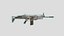 Scar-L II 3D Low Poly-Game Ready Gun Modell -011