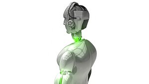 3d ma robot rigged character