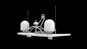 3D model Radar yacht