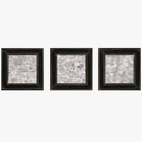 Antique Mirrors in Wood Distressed Frame