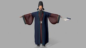 3D model man Character