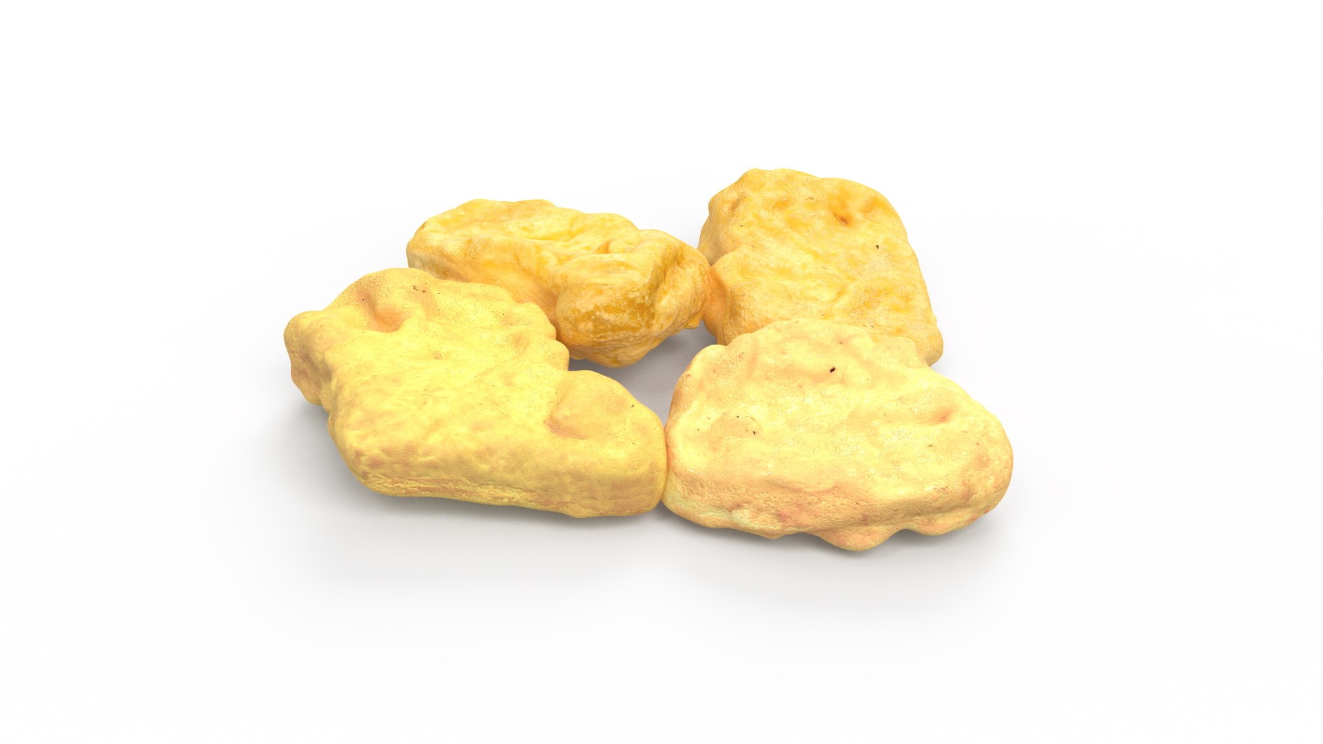 Nuggets 3D model preview