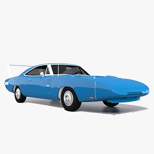 3D Dodge Charger Daytona Hemi model