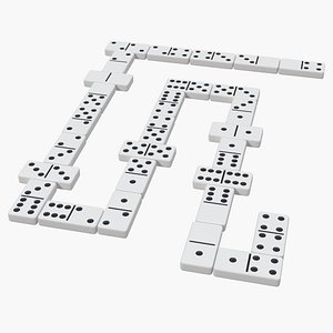 Domino Game 3D Model