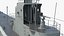 USS Drum SS-228 Submarine Rigged for Cinema 4D