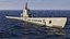 USS Drum SS-228 Submarine Rigged for Cinema 4D