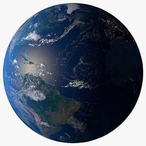 16k Planet Earth Day Night