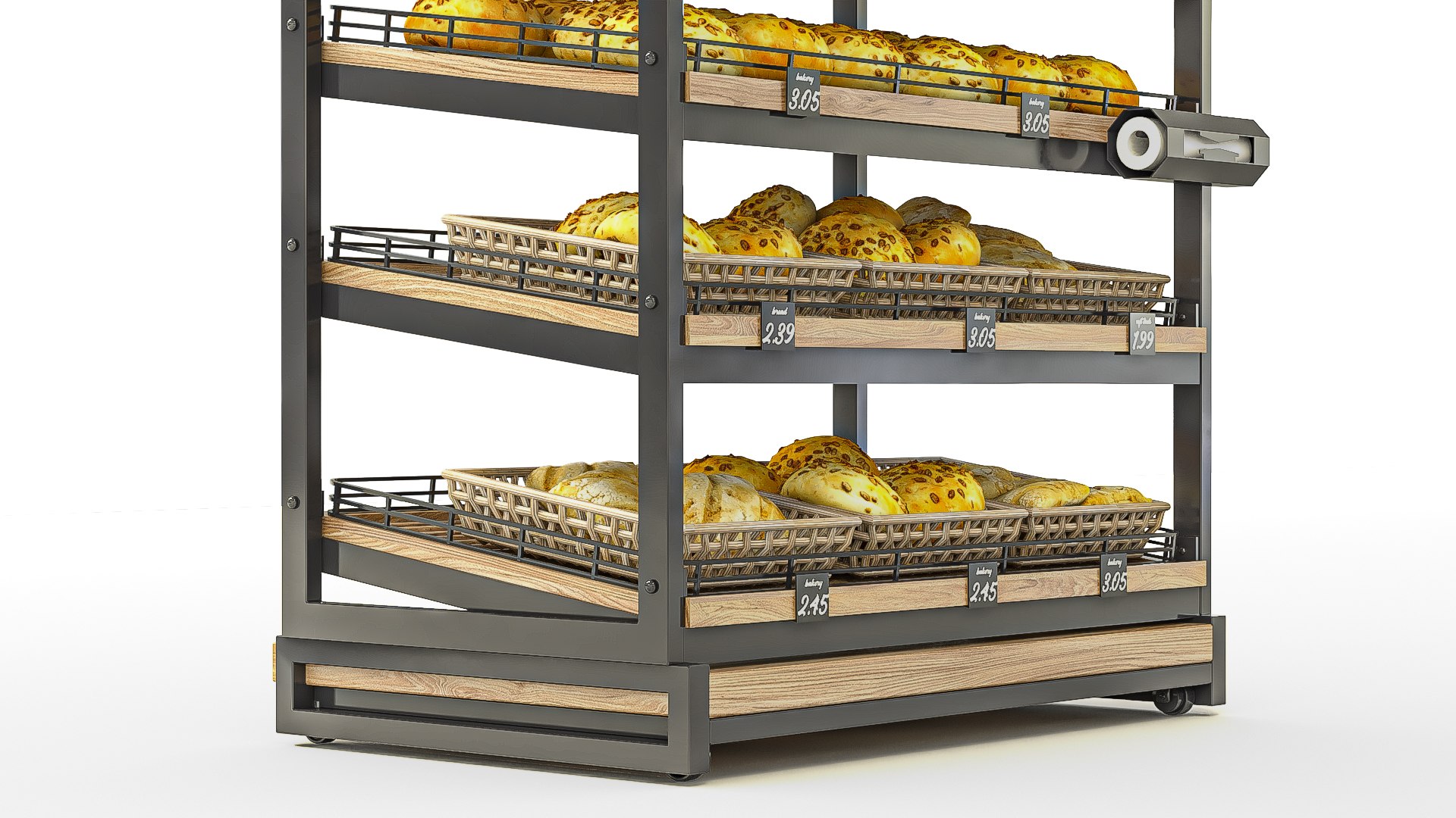 3D Bread Rack - TurboSquid 1733670