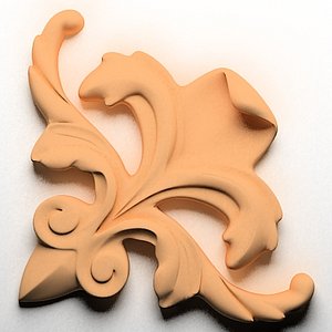 corner wall element 3d dxf