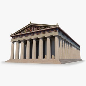 Pathenon Painted