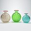 Venini Murano Glasses Vases Balloton
