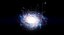 Holograma de galaxia de ciencia ficción