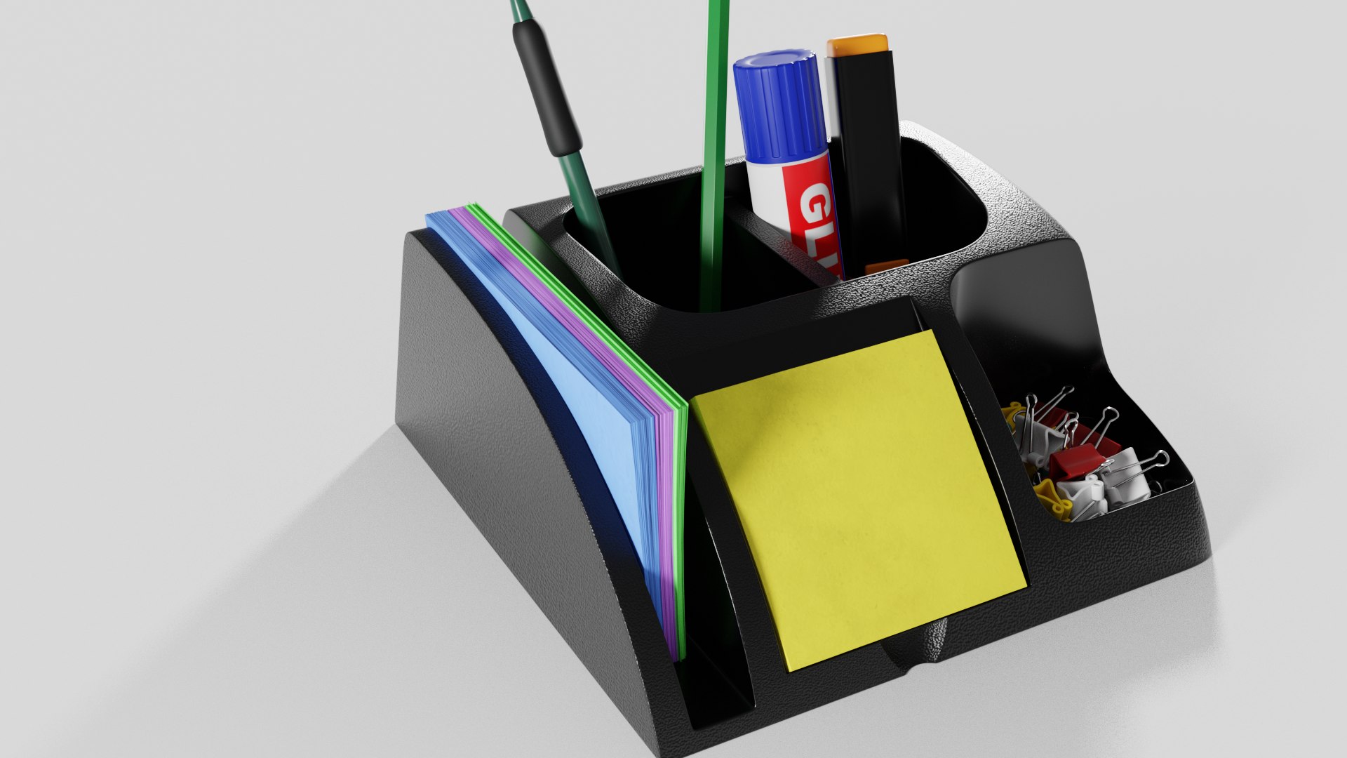 Office Depot Desktop Organizer Model TurboSquid 1752220