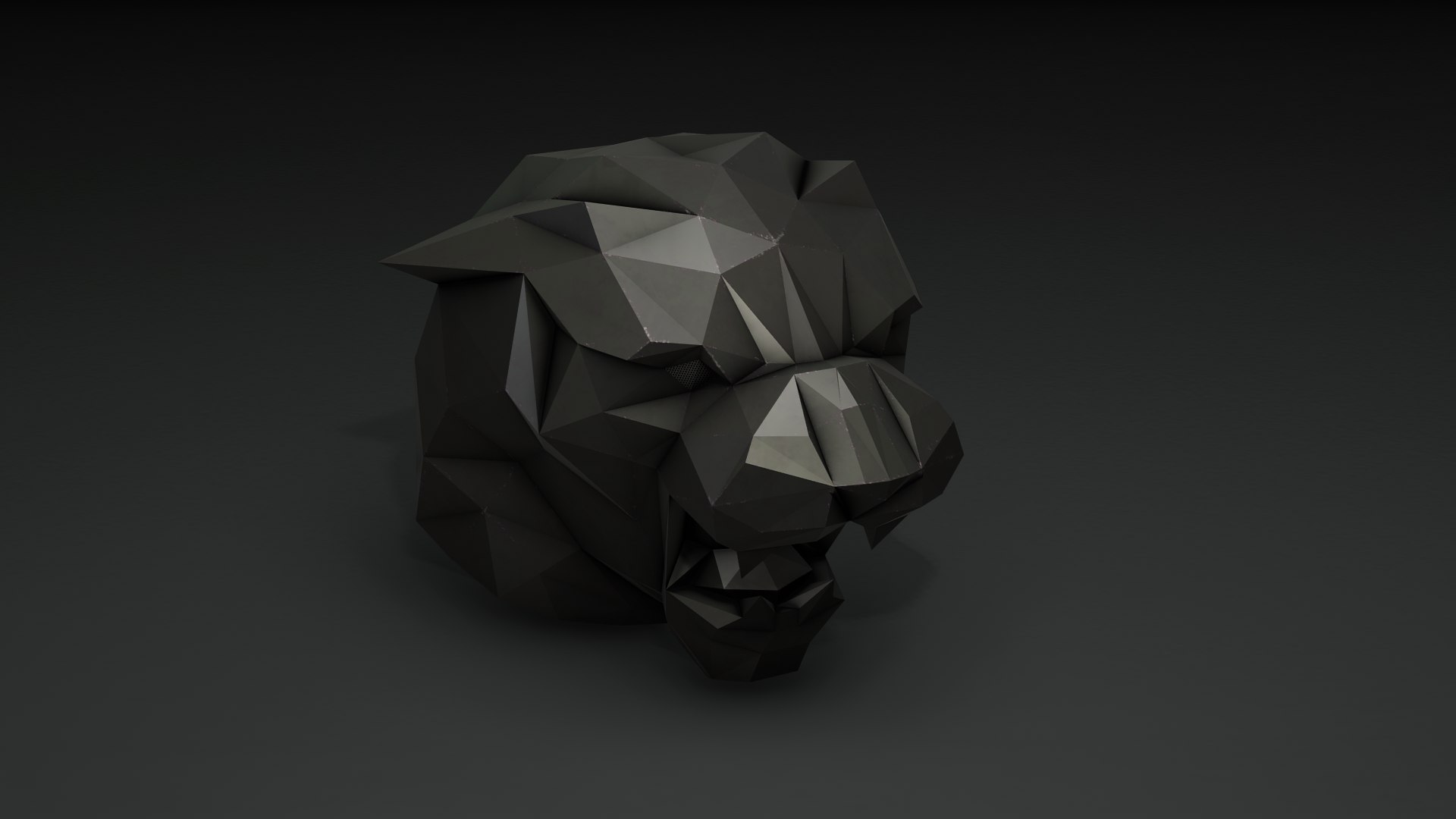 3D Panther Mask - TurboSquid 2118846