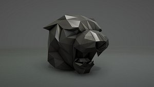 3D Panther Mask