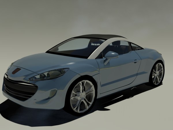 peugeot rcz 3d model