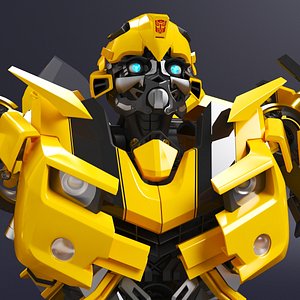 3D model 3D Transformers- Bumblebee