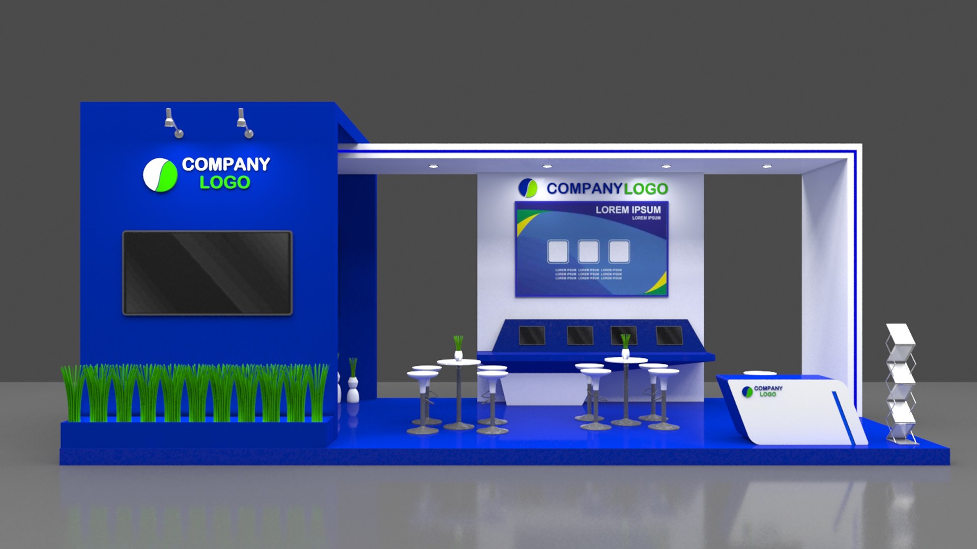 18 Booth Exhibition model https://p.turbosquid.com/ts-thumb/QW/f8UVS6/IT/scene5/jpg/1675046207/1920x1080/fit_q87/98251c25d6490575bb1a98b1c59e0f042f417154/scene5.jpg