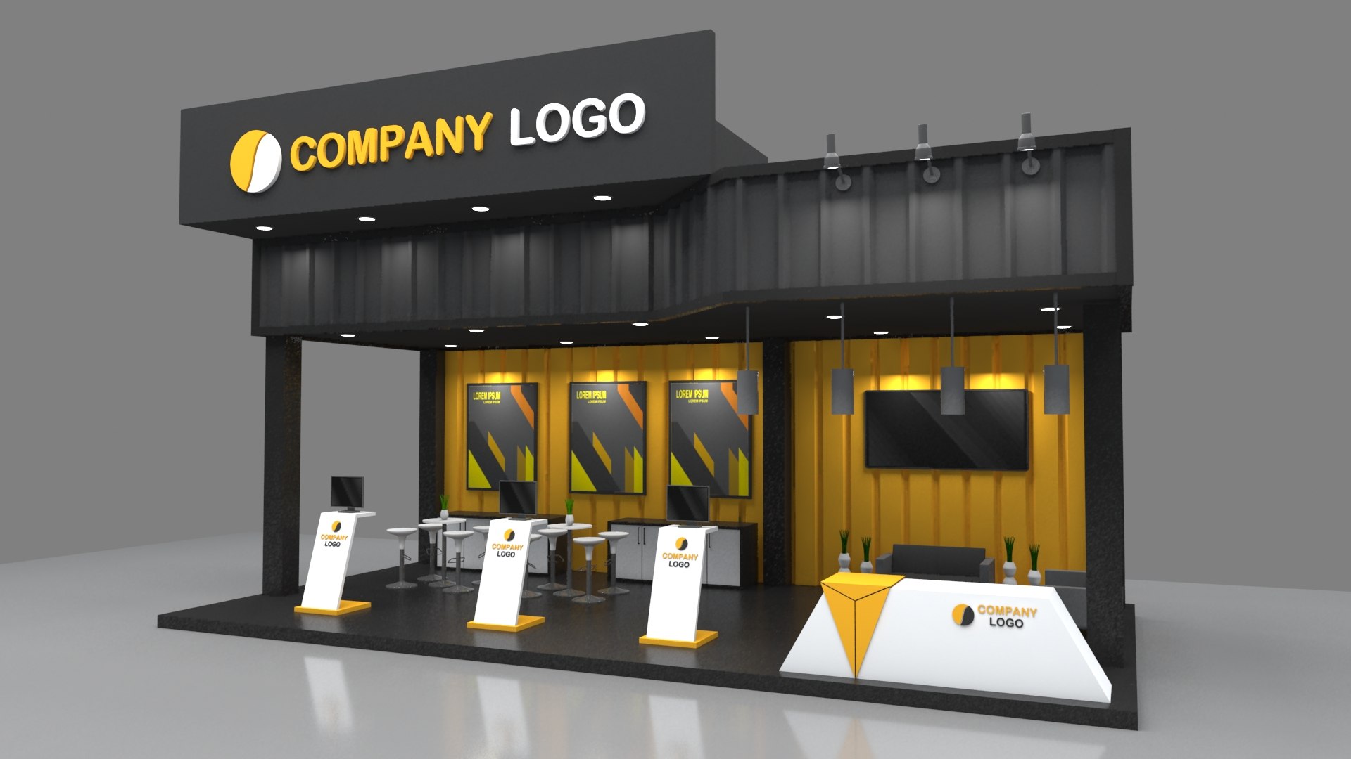 18 Booth Exhibition model https://p.turbosquid.com/ts-thumb/QW/f8UVS6/YG/scene18/jpg/1675046272/1920x1080/fit_q87/c5f531334e1db31480092e5d4d75035af363b82a/scene18.jpg