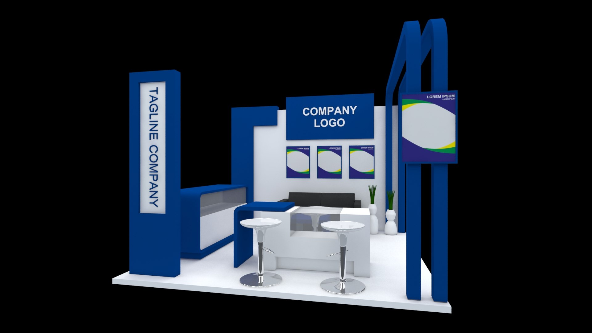 18 Booth Exhibition model https://p.turbosquid.com/ts-thumb/QW/f8UVS6/lK/scene26/jpg/1675046324/1920x1080/fit_q87/f5685574f6122d0094d946676164fc35dae45bd2/scene26.jpg