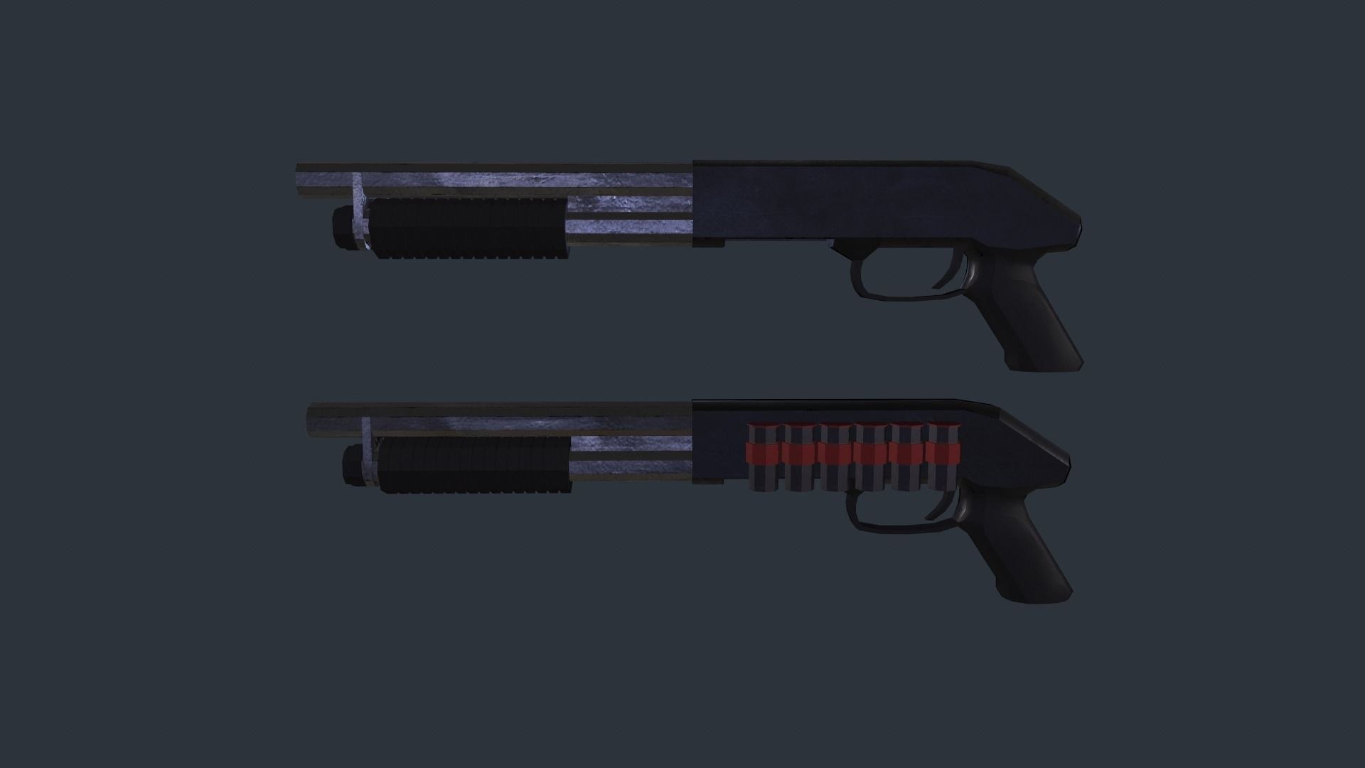 Low poly stylized gun pack model https://p.turbosquid.com/ts-thumb/QW/fG4F6O/OD/lowpolystylizedgunpack3dmodellowpolyobjfbxma38/jpg/1622612641/1920x1080/fit_q87/0648138fdb5a7da50b22244474e22c38ae376872/lowpolystylizedgunpack3dmodellowpolyobjfbxma38.jpg