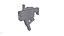 Pacote de pistola estilizada de baixo poli