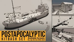 Post Apocalyptic KITBASH Set