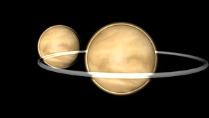 space saturn nasa 3D model