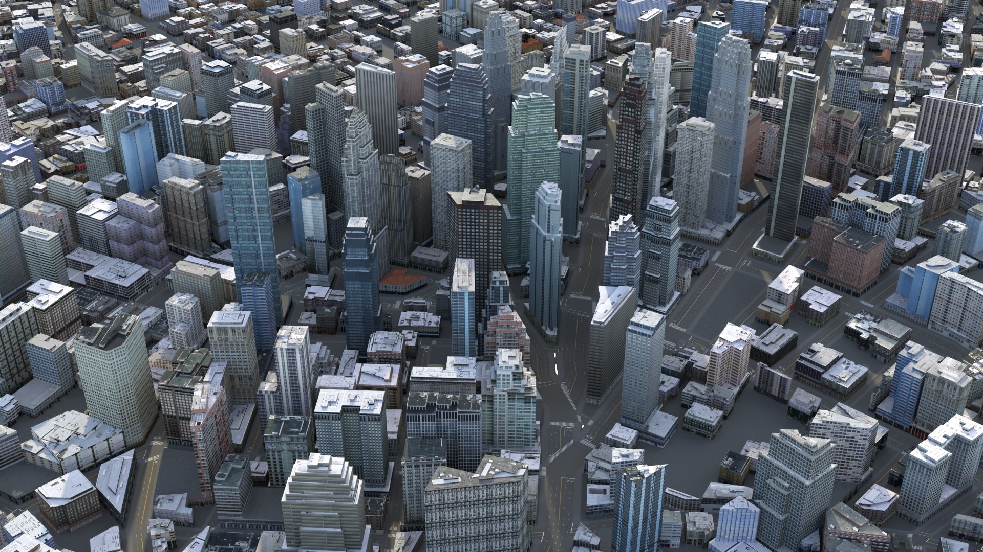 3D Model City 96 - TurboSquid 2190663