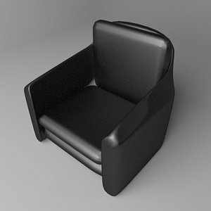 sofa single seater 8 3D model