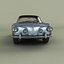 1962 volkswagen karmann ghia 3D model