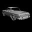 1962 volkswagen karmann ghia 3D model