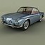 1962 volkswagen karmann ghia 3D model