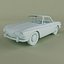 1962 volkswagen karmann ghia 3D model