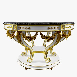3D classic table model