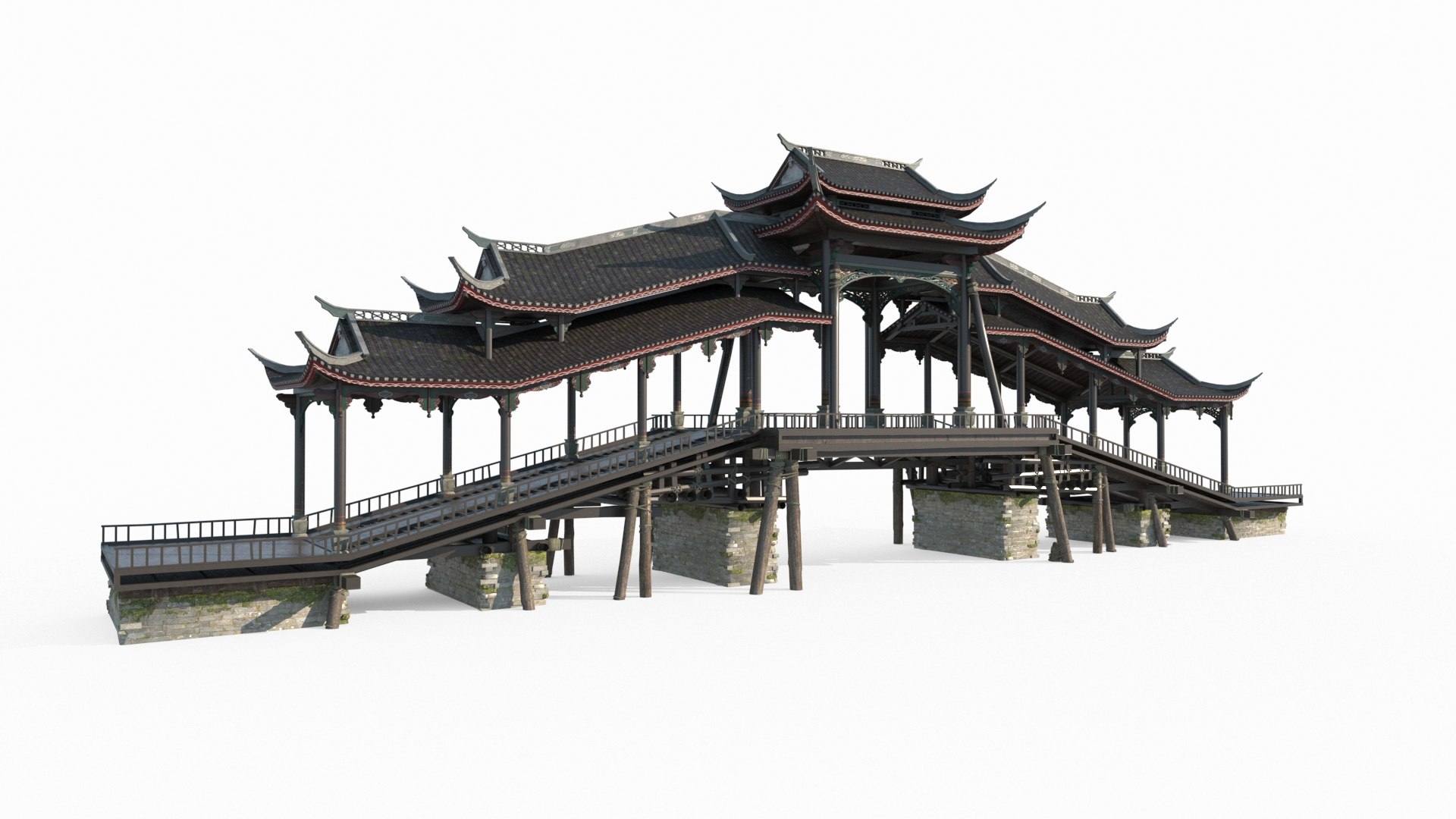 Ancient Asian architecture Wind and rain Bridge 3D model https://p.turbosquid.com/ts-thumb/QX/9G1dBD/w7/ca1/jpg/1685430799/1920x1080/fit_q87/e4ad74dccd359850f64777f18753fd0b29021862/ca1.jpg