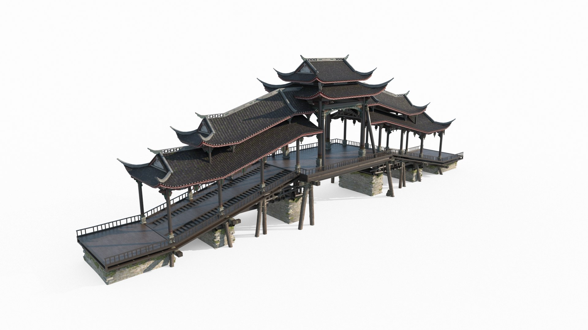 Ancient Asian architecture Wind and rain Bridge 3D model https://p.turbosquid.com/ts-thumb/QX/9G1dBD/xx/ca4/jpg/1685430781/1920x1080/fit_q87/467343267dc78f247c05b7cccdfada4257623c69/ca4.jpg