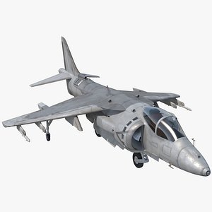 McDonnell Douglas AV-8B Harrier II Rigged