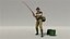 Male Fisherman Animated HQ Standard License