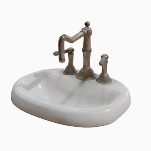 3D sink cabinet