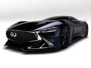 infiniti sport car 3D model
