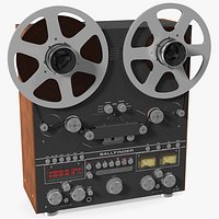 Open Reel Tape Machine M 063 H5 Black