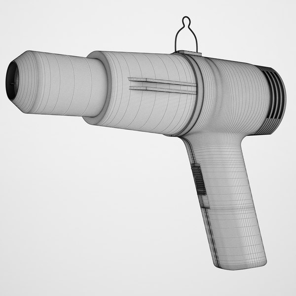3D industrial heat gun model - TurboSquid 1276247