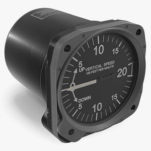 3D Mikrotechna Vertical Speed Indicator model