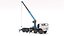 3D model Manipulator Crane on Truck with Operator