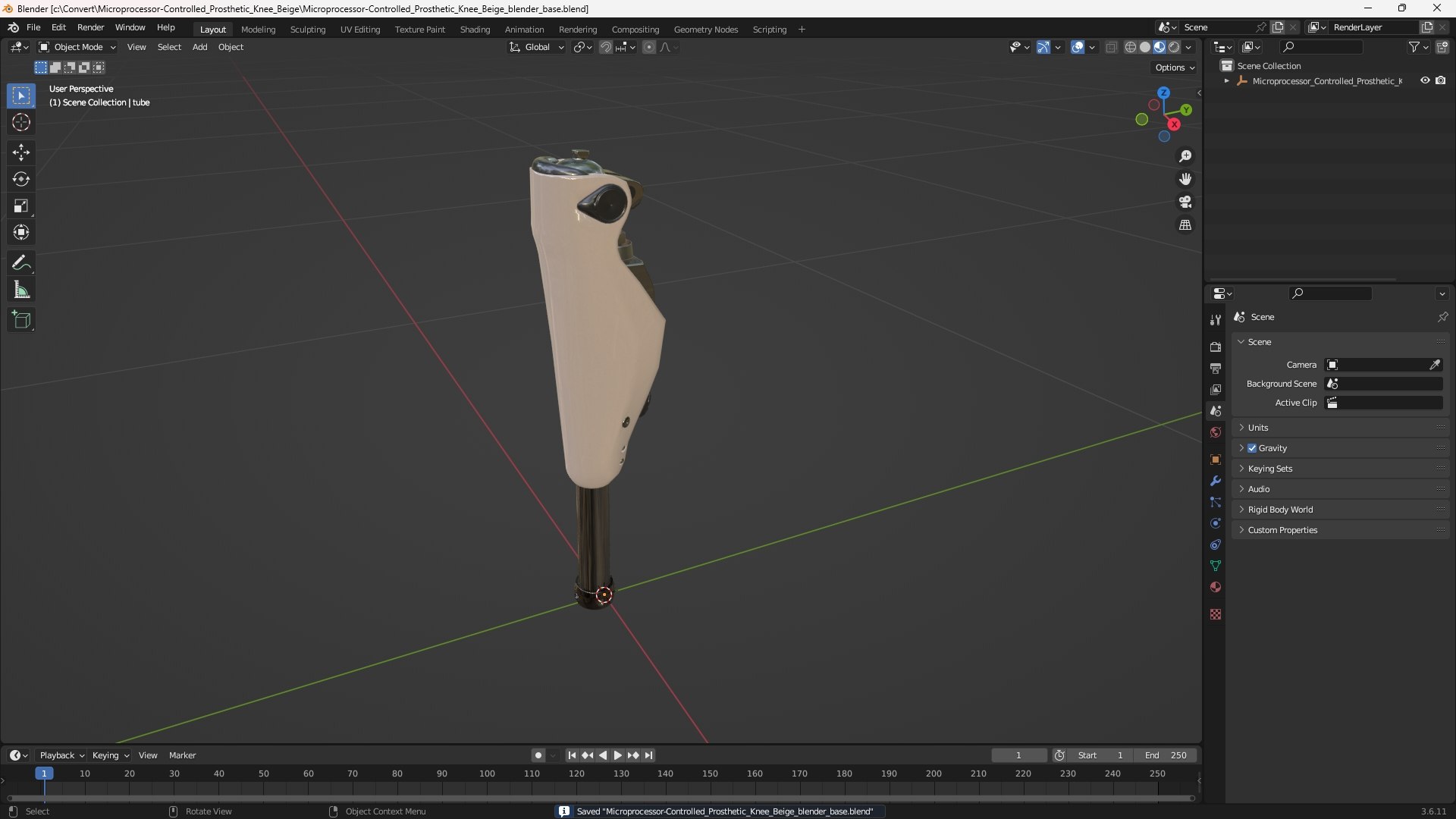 Microprocessor-Controlled Prosthetic Knee Beige 3D model https://p.turbosquid.com/ts-thumb/QX/NwRLsc/WE/microprocessorcontrolled_prosthetic_knee_beige_1001/jpg/1763626742/1920x1080/fit_q87/336ce9e5308df52f30a05b733793adc8e4612eec/microprocessorcontrolled_prosthetic_knee_beige_1001.jpg