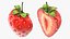 Cartoon Half Cut Strawberry