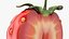 Cartoon Half Cut Strawberry