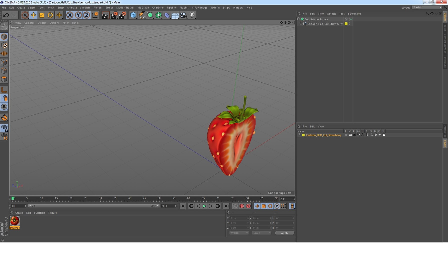 cartoon half cut strawberry model https://p.turbosquid.com/ts-thumb/QX/Oym5ay/ljYWlTa5/cartoonhalfcutstrawberry3dsmodel015/jpg/1593508075/1920x1080/fit_q87/aa92c85b930398a67a3170da7b82c894edc7292f/cartoonhalfcutstrawberry3dsmodel015.jpg